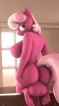  3d_(artwork) 9:16 absurd_res anthro balls bedroom_eyes big_balls big_breasts big_butt breasts butt cheerilee_(mlp) digital_media_(artwork) earth_pony equid equine friendship_is_magic genitals gynomorph hand_on_butt hi_res horse intersex kneeling looking_back mammal my_little_pony narrowed_eyes nude penis pony rear_view seductive solo woobaloo 