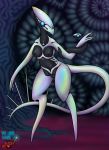  alien anthro breasts duo female feral genitals hi_res iridescent long_tail nipples nude the_crab_mage unknown_species 
