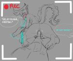 anthro chain chain_leash demon duo hazbin_hotel hi_res intersex intersex/male leash male male/male maleherm on_bottom on_top penetration recording reverse_cowgirl_position sex unknown_artist vaginal vaginal_penetration vox&#039;s_assistant_(hazbin_hotel) vox_(hazbin_hotel)