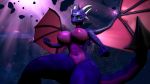  16:9 3d_(artwork) 4k absurd_res activision anthro big_breasts big_butt breasts butt claws cynder digital_media_(artwork) dogson dragon female feral green_eyes hi_res horn looking_at_viewer membrane_(anatomy) membranous_wings nipples nude scalie smile solo source_filmmaker space spyro_the_dragon teeth thick_thighs video_games western_dragon wide_hips wings 