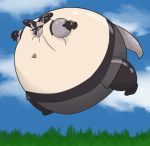  aircraft airship animated balloon deanwolfwood digital_media_(artwork) hyper_inflation inflation lucario nintendo pok&eacute;mon pok&eacute;mon_(species) rubber short_playtime video_games ych_(character) 