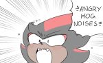  angry angry_noises artial_marts black_body black_fur crossover english_text eulipotyphlan fur hedgehog humor low_res mammal meme open_mouth parody reaction_image red_body red_fur shadow_the_hedgehog sonic_the_hedgehog_(series) text 