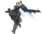 aircraft anthro armed bodysuit clothing female helldivers helldivers_2 hi_res living_aircraft living_machine living_vehicle living_vehicle_on_human machine mecha mechsuit science_fiction skinsuit standing strikerastra tight_clothing vehicle weapon