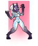 anthro bovid breasts caprine colored female fur genitals kindred_(lol) lamb_(lol) league_of_legends mammal mask medium_breasts pussy riot_games sheep solo solo_focus tagme tencent unknown_artist