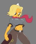  adventure_time anthro bronwyn canid canine canis cartoon_network domestic_dog female hi_res mammal navel nerobero0 solo 