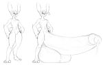  &lt;3 5_toes absurd_res alien anthro anthrofied athletic athletic_male balls big_balls big_ears big_penis bodysuit clothing cum_leaking disney experiment_(lilo_and_stitch) featureless_crotch genitals greyscale hands_on_hips hi_res huge_balls huge_penis humanoid_penis hyper hyper_balls hyper_genitalia hyper_penis lilo_and_stitch male monochrome notched_ear nude one_eye_closed open_mouth open_smile penis pumpkybutt simple_background sketch skinsuit smile solo standing stitch_(lilo_and_stitch) tight_clothing toes tongue tongue_out translucent translucent_clothing white_background wink 