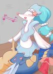  blush cowgirl_position digital_media_(artwork) duo eyes_closed female feral hair happy happy_sex hi_res inside internal interspecies long_hair looking_pleasured lying male male/female male_penetrating nintendo on_top open_mouth penetration penis pok&eacute;mon pok&eacute;mon_(species) precum primarina pussy samurott sex singing source_request toony unknown_artist vaginal vaginal_penetration video_games 