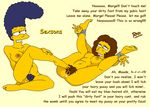  marge_simpson maude_flanders ross sexsons the_simpsons 