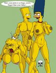  bart_simpson lisa_simpson marge_simpson the_fear the_simpsons 