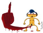 andromorph blood blood_in_pussy blue_hair bodily_fluids ftm ftm_transformation gender_transformation genital_fluids gesture gore hair hand_gesture hand_in_pussy heart_pubes hi_res humanoid insane intersex invalid_tag male mastectomy_scar meme menstruation middle_finger pompadour pubes puppet rosemary678 scar shitpost solo spiral surreal thanks_i_hate_it toony toony_expression transformation wally_darling welcome_home where_is_your_god_now why yellow_body