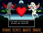  &lt;3 4:3 anthro arrow asriel_dreemurr bovid bow canid caprine castle cupid day deltarune dialogue_box fluffy game_(disambiguation) goat hi_res holidays love male mammal menu moon mountain night no893 options prince prompt ralsei royalty screen toby undertale valentine&#039;s valentine&#039;s_day video_games wings 