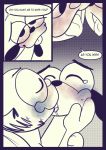  anthro canid canine canis comic digital_drawing_(artwork) digital_media_(artwork) domestic_dog english_text garfield_(series) garfield_the_cat hi_res kissing male male/male mammal odie_(garfield) sunnyhoneybone text 