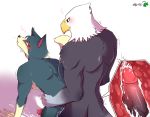  &lt;3 absurd_res accipitrid accipitriform all_fours anal anal_penetration animal_crossing anthro apollo_(animal_crossing) avian bald_eagle bird bodily_fluids canid canine canis cum cum_in_ass cum_inside doggystyle duo eagle from_behind_position genital_fluids genitals hi_res internal male male/male mammal nintendo penetration penis ryeono_kemo sea_eagle sex video_games wolf wolfgang_(animal_crossing) 
