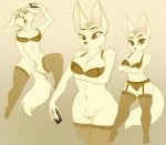  2019 aggressive_retsuko ailurid anthro bodily_fluids breasts brown_eyes butt canid canine cellphone cleavage clothed clothing cross-eyed crossed_arms female fennec fenneko fox fur genital_fluids genitals hi_res looking_at_viewer mammal masturbation nipples open_mouth phone pussy pussy_juice sanrio sitting smartphone smile solo standing thick_thighs tongue tongue_out unfinishedheckery wide_hips 