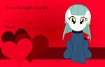  &lt;3 2020 amber_eyes animate_inanimate badumsquish candes_(oc) ear_piercing ear_ring equid equine fan_character female hi_res holidays horse humor jewelry lamp looking_at_viewer mammal my_little_pony piercing ponification pony pun sitting slightly_chubby smile solo valentine&#039;s_day valentines_day_card 