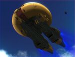  afterburner aron_e asshimar beam_rifle blue_sky cloud energy_gun flying gundam machinery mecha mecha_focus mobile_suit no_humans realistic robot science_fiction sky thrusters titans_(gundam) weapon zeta_gundam 