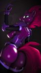  3d_(artwork) 9:16 aeridiccore anthro armor big_breasts big_butt breasts butt clothed clothing digital_media_(artwork) equid female friendship_is_magic hi_res horn looking_at_viewer looking_back mammal my_little_pony my_little_pony_the_movie nipples rear_view solo tempest_shadow_(mlp) topless unicorn wounded 