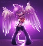  clothed clothing equid equine feathered_wings feathers female fluttershy_(mlp) friendship_is_magic hair hi_res long_hair looking_at_viewer mammal my_little_pony pterippus shad0w-galaxy solo wings 