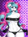  3:4 absurd_res anthro big_breasts breasts collar ear_piercing ear_ring equid female hi_res horn jraisins mammal my_little_pony piercing riding_crop under_boob unicorn whip wide_hips 