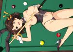  animal_ears breasts brown_eyes brown_hair bunny_ears cameltoe haruhisky panties short_hair suzumiya_haruhi suzumiya_haruhi_no_yuutsu underwear 