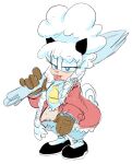 adam_bryce_thomas anthro bovid caprine cosplay cutlery female final_fantasy final_fantasy_ix fork horn idw_publishing kitchen_utensils lanolin_the_sheep_(sonic) mammal quina_quen sega sheep solo sonic_the_hedgehog_(comics) sonic_the_hedgehog_(idw) sonic_the_hedgehog_(series) square_enix tongue tongue_out tools