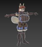 3d_modeling anthro canid canine female fox mammal model portia_(artist) portia_(portia) solo true_fox