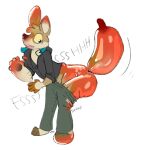 animate_inanimate anthro balloon_animal bent_over canid canine canis coyote domestic_dog glistening glistening_body inflatable inflatable_transformation living_inflatable male mammal mid_transformation rain_(vanillayote) red_body simple_background solo species_transformation trans_(lore) trans_woman_(lore) transformation vanillayote white_background