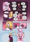 2025 absurd_res anthro armadillo big_breasts blonde_hair blush blush_stickers bodily_fluids breasts clothed clothed_anthro clothed_female clothing coat comic courtney_(jamoart) cricetid crying dialogue ear_piercing ear_ring english_text extreme_size_difference eyewear female feral glasses gloves grey_body group hair hampt_(jamoart) hamster handwear heart_symbol helene_marilyn hi_res jacket jamoart larger_female long_hair male mammal micro_anthro micro_male pen piercing pink_clothing pink_coat pink_hair pink_topwear ring_piercing rodent scarf semi-anthro sitting_on_shoulder size_difference smaller_male speech_bubble tail tears text topwear trio wearing_glasses white_scarf xenarthran yellow_eyes