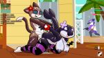 2025 absurd_res anthro anthro_on_anthro anthro_penetrated anthro_penetrating anthro_penetrating_anthro arm_grab arm_pull avian balls bent_over big_breasts big_butt bird black_body black_bracelet black_clothing black_eyes black_footwear black_skin black_socks blue_jay bodily_fluids bracelet breasts brown_body brown_fur butt cetacean clothing coral_(felino) corvid cum cum_inside cum_on_butt cum_on_ground cum_on_leg cum_on_penis cum_pool cum_splatter dipstick_tail dolphin domestic_cat dorsal_fin duo_focus english_text erection eyebrows eyes_closed eyewear felid feline felino felis female female_penetrated fin fingerless_gloves flower_on_head footwear from_behind_position fur gameplay_mechanics genital_fluids genitals glasses gloves grey_nipples group gui hands_behind_back handwear health_bar heart_eyes heart_symbol hi_res interspecies jay_(bird) jewelry kneeling legwear looking_pleasured male male/female male_penetrating male_penetrating_female mammal marine markings necklace new_world_jay nipples non-mammal_breasts oceanic_dolphin open_mouth orca oscine outside passerine pattern_clothing pattern_footwear pattern_legwear pattern_socks pawpads penetration penis pink_inner_ear pink_pawpads pixile_studios prison_guard_position purple_clothing purple_eyewear purple_footwear purple_glasses purple_legwear purple_socks purple_stockings question_mark raised_eyebrow red_clothing red_eyewear red_glasses red_gloves red_handwear sex smile snowshoe_cat socks spiked_bracelet spikes stockings striped_clothing striped_footwear striped_socks stripes super_animal_royale super_snowshoe_peter sweat tail tail_fin tail_markings text thick_thighs thigh_highs thigh_socks toothed_whale trio white_balls white_body white_fur white_penis white_skin