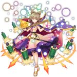  1girl belt blonde_hair bracelet cape closed_mouth earmuffs full_body game_cg gold_trim highres jewelry lace-trimmed_skirt lace_trim looking_at_viewer new_mask_of_hope official_art pointy_hair purple_cape purple_skirt red_cape ritual_baton rotte_(1109) sandals scroll sheath sheathed shirt short_hair skirt sleeveless sleeveless_shirt smile socks solo sword third-party_source touhou touhou_lostword toyosatomimi_no_miko transparent_background two-sided_cape two-sided_fabric weapon white_socks yellow_eyes yellow_sandals 