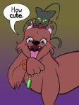 black_body black_fur bling bully bullying canid canine canis domestic_cat duo felid feline felis female feral fur gem jewelry jungle_book_shonen_mowgli kwami lala_(jungle_book) laugh laughing_at_another magerblutooth male male/female mammal miraculous miraculous_ladybug mocking necklace ojou_laugh pink_body pink_fur plagg_(miraculous_ladybug) ring taunting teasing the_jungle_book tongue tongue_out wolf