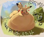 2025 ambiguous_feral ambiguous_gender ambiguous_pred belly belly_on_ground belly_squish big_belly big_butt black_ear_tips black_sclera black_text bloated blurred_background bodily_noises butt calling_for_help cheek_spots cloud curved_text day digestion digestion_noises digital_media_(artwork) digital_painting_(artwork) dipstick_ears dripping_heart ear_markings english_description english_text eyes_mostly_closed feral feral_pred front_view full-length_portrait fully_inside fur generation_1_pokemon glorsh grass green_text hand_on_belly hand_on_own_belly hanging_tongue head_tuft heart_reaction heart_symbol hearts_around_head hi_res huge_belly hyper hyper_belly immobile light lighting lightning_tail looking_well-fed lying lying_on_ground mammal monotone_belly monotone_butt motion_lines mph! muffled multicolored_ears narrowed_eyes nature nature_background nintendo on_front on_ground onomatopoeia open_mouth open_smile outside painting_(artwork) pikachu plant pointy_ears pokemon pokemon_(species) portrait quadruped red_heart resting_on_belly rodent rumbling_stomach satisfied_look shaded shortened_sound_effect shrub signature size_difference sky slosh sloshing_belly smaller_feral smaller_pred smile soft_shading soft_vore solo sound_effect_variant sound_effects squish tail tcsrjx text thick_thighs tongue tongue_out tuft twitter_handle two_tone_ears unseen_prey unwilling_prey vore vowelless vowelless_sound_effect vowelless_vocalization white_eyes white_text_outline yellow_arms yellow_belly yellow_body yellow_butt yellow_eyes yellow_face yellow_fur yellow_hands yellow_legs yellow_tail yellow_tuft