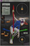 3d_(artwork) 3d_modeling absurd_res ambiguous_gender anthro arrows artist_logo barefoot black_fingernails black_nails colored_nails dated digital_media_(artwork) directional_arrow english_text feet fingernails grey_background hi_res holding_object humanoid khorrorshow light_bulb logo looking_at_viewer missing_texture multicolored_body nails one_eye_obstructed russian_text simple_background sitting solo text user_interface white_sclera window_(computing) wireframe yellow_eyes