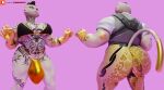 3d_(artwork) 5_fingers anthro arm_tattoo big_butt bikini biped bulge butt camseven cheek_tuft chest_tattoo clothing detailed_bulge digital_media_(artwork) domestic_cat epic_games eye_scar facial_scar facial_tuft felid feline felis fingers fortnite fur fur_tuft gold_body hair hi_res leg_tattoo male mammal meowdas mouth_closed muscular muscular_anthro muscular_male neck_tattoo patreon patreon_logo pecs pink_background scar simple_background solo swimwear tail tattoo tuft two-piece_swimsuit white_body white_fur