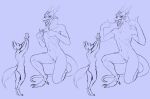 absurd_res almost_fully_inside anthro butt canid canine cellphone claws digital_media_(artwork) dragon electronics feet fox fur group hi_res holding_object holding_phone kabarga male mammal monochrome muscular muscular_anthro muscular_male mythological_creature mythological_scalie mythology neck_bulge nude open_mouth oral_vore pecs phone photo_shoot scalie simple_background size_difference sketch smartphone smile soft_vore tail teeth tongue tongue_out trio vore