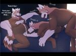 age_difference ailurid anal anal_penetration anthro anthro_on_anthro anthro_penetrated anthro_penetrating anthro_penetrating_anthro barazoku beard body_hair breadpanda caught_and_continued chest_hair dialogue english_text facial_hair father_(lore) father_and_child_(lore) father_and_son_(lore) father_penetrating_son furniture grandchild_(lore) grandfather_(lore) grandfather_and_grandchild_(lore) grandfather_and_grandson_(lore) grandfather_penetrating_grandson grandparent_(lore) grandparent_and_grandchild_(lore) grandson_(lore) group hi_res incest_(lore) looking_pleasured male male/male male_penetrated male_penetrating male_penetrating_male mammal mature_male older_male open_mouth open_smile oral oral_penetration overweight overweight_anthro overweight_male pandesal_(breadpanda) parent_(lore) parent_and_child_(lore) parent_and_son_(lore) penetration penile penile_penetration red_panda sex smile sofa son_(lore) sourdough_(breadpanda) text tongue tongue_out trio younger_male younger_penetrated