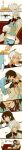  1boy 1girl absurdres artist_request black_hair blue_eyes chinese_clothes closed_eyes commission earrings fate/grand_order fate_(series) hair_between_eyes highres incredibly_absurdres jewelry long_hair morgan_le_fay_(fate) oberon_(fate) oberon_(third_ascension)_(fate) ponytail second-party_source short_hair sitting smile tall_image white_hair 