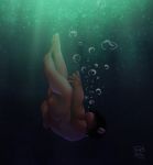  2019 belly butt hi_res humanoid_hands kenobear mammal slightly_chubby underwater ursid water 