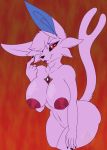  2020 anthro beckoning big_breasts breasts digital_media_(artwork) eeveelution espeon female fur gesture grumpy_griffin_creations hair hi_res inviting looking_at_viewer nintendo nipples nude pok&eacute;mon pok&eacute;mon_(species) seductive simple_background smile solo tongue video_games 