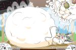2025 anthro belly big_belly big_breasts blahblah866 breasts croagunk dialogue digital_media_(artwork) english_text female food fruit generation_2_pokemon generation_4_pokemon generation_7_pokemon granbull group hi_res huge_belly hyper hyper_belly lying melon nintendo on_side outside overweight phera_(blahblah866) pheromosa plant pokemon pokemon_(species) sound_effects stuffing text trio ultra_beast white_body
