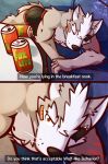  alcohol beer beverage canid canine canis comic english_text eye_patch eyewear hi_res lying male mammal nintendo scar sleeping star_fox text ventkazemaru video_games whiskers wolf wolf_o&#039;donnell 