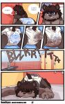  absurd_res anthro bathroom bewskyss blush bodily_fluids canid canine canis clothed clothing comic diaper digital_media_(artwork) english_text feces five_nights_at_freddy&#039;s five_nights_at_freddy&#039;s:_security_breach hair hi_res locked_diaper male mammal public_restroom restroom_stall scottgames soiled_diaper soiling steel_wool_studios text unclean_diaper url used_diaper wearing_diaper 