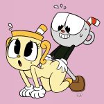  all_fours anal anal_penetration butt cuphead_(character) cuphead_(game) doggystyle from_behind_position invalid_tag ms._chalice not_furry penetration sex video_games yopy 