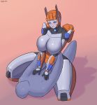  absurd_res big_breasts breasts cowgirl_position female female_on_top female_penetrated happy happy_sex hi_res huge_breasts human humanoid looking_pleasured machine male male/female mammal not_furry on_top penetration robot saidra sex teknomekanoid thick_thighs trix-e 