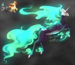  alolan_marowak equid feral fire fusion horn mammal marowak nintendo pok&eacute;mon pok&eacute;mon_(species) pok&eacute;mon_fusion rapidash regional_variant reptile scalie solo the13thblackcat unicorn video_games 