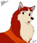  absurd_res balto_(film) canid canine canis domestic_dog female feral fur hi_res jenna_(balto) mammal nickick90 open_mouth red_body red_fur 