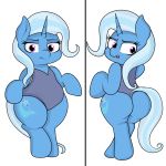  1:1 airsicksubset big_butt butt cutie_mark equid female friendship_is_magic hi_res horn looking_back mammal my_little_pony rear_view solo thick_thighs trixie_(mlp) unicorn wide_hips 