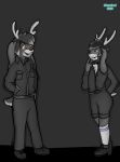  girly hi_res horn jackalope lagomorph mammal officer police silverdrool 