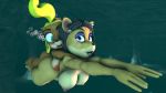  16:9 3d_(artwork) activision age_difference air_bubbles barefoot big_breasts breasts butt carrying cave coco_bandicoot crash_bandicoot_(series) crystal curvy_figure daemont92 digital_media_(artwork) feet female freediving hi_res liz_bandicoot nipples nude older_female piggyback side_boob size_difference source_filmmaker swimming thick_thighs underwater video_games voluptuous water wide_hips younger_female 