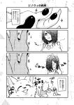  anthro canid canine clothing comic female fur greyscale hair hair_over_eye hi_res human japanese_text lila_(kashiwagi_aki) male mammal monochrome one_eye_obstructed text translation_request yakantuzura zinovy 